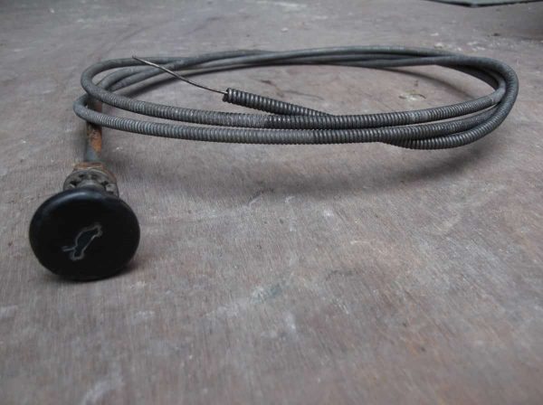 Bonnet release cable 1 round button type pic 2