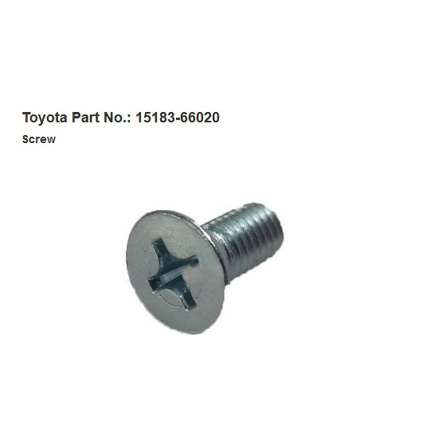 Toyota-Genuine-15183-66020-Screw-new